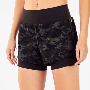 Fabletics camo shorts